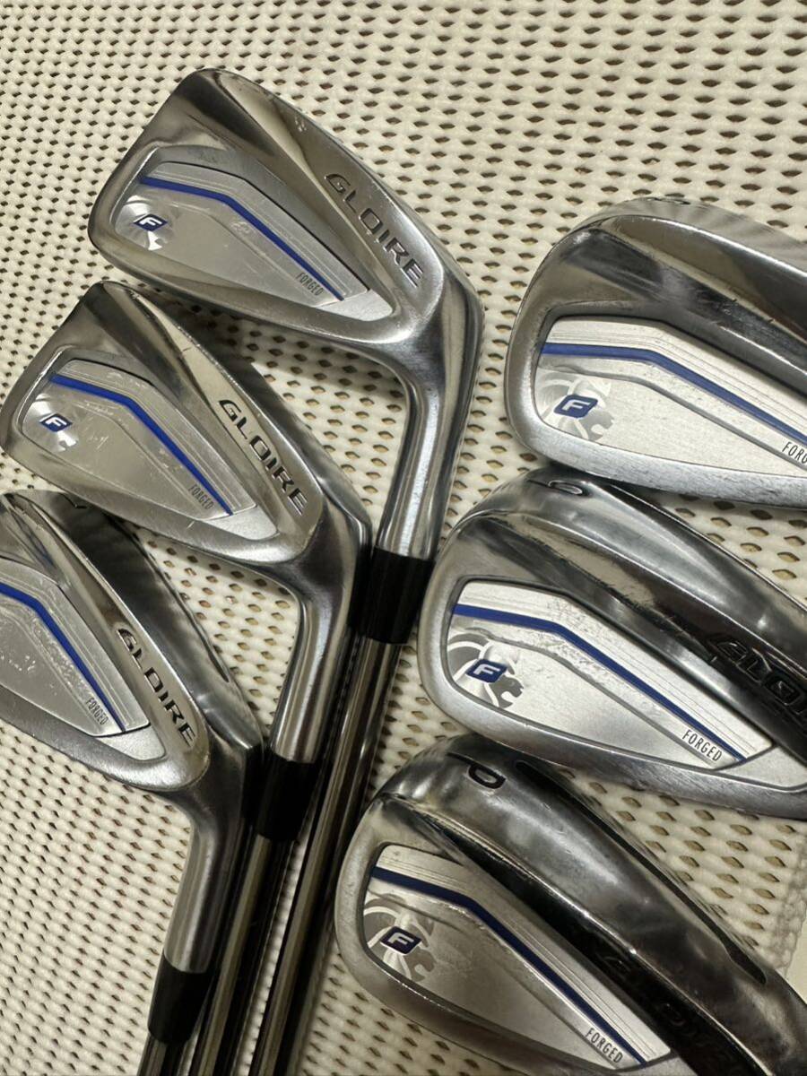 TaylorMade GLOIRE F2 FORGED アイアン 6I-9I⁄PW⁄AW⁄SW 7本セット