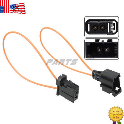 Car Fiber MOST optical optic loop bypass Male Female Adapter Cable Test Tool