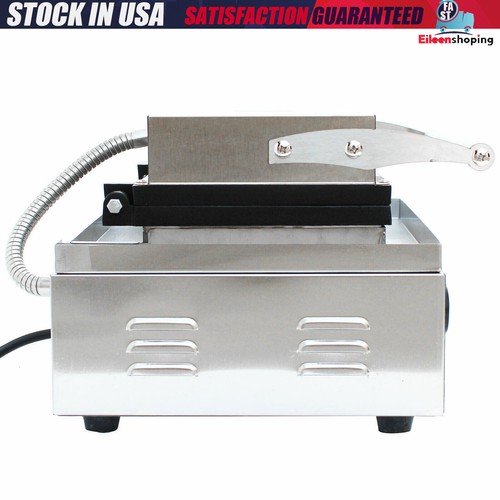 Cialda elettrica antiaderente commerciale macchina per waffle 1500W - Foto 5 di 12