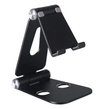 Aluminium Adjustable portable Universal mobile phone Tablet stand desktop holder