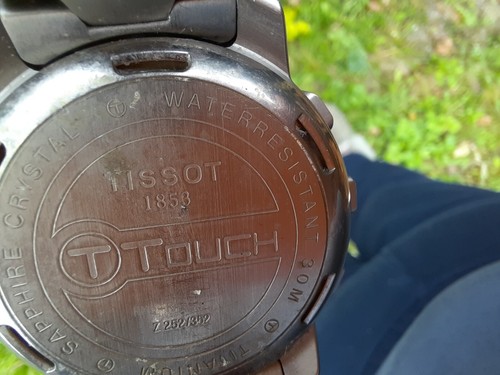 Tissot Touch Men's Watch, Working, Water resistant 30M, Titanium, Compass - Picture 11 of 23