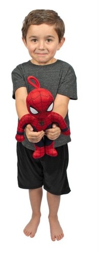 Marvel Spiderman Plush Bath Scrubby, 14 Inch - BRAND NEW - Picture 4 of 12
