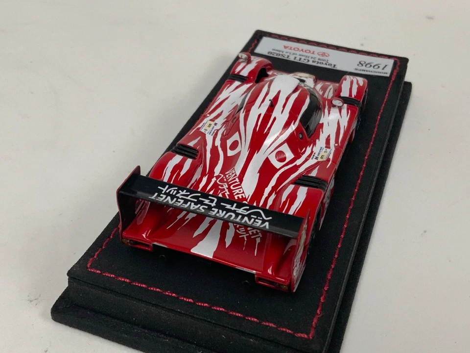 1/43 Minichamps Models Toyota GT1 TS020 1998 24H LeMans Car #29 Alcantara A1024 - Image 4 of 4