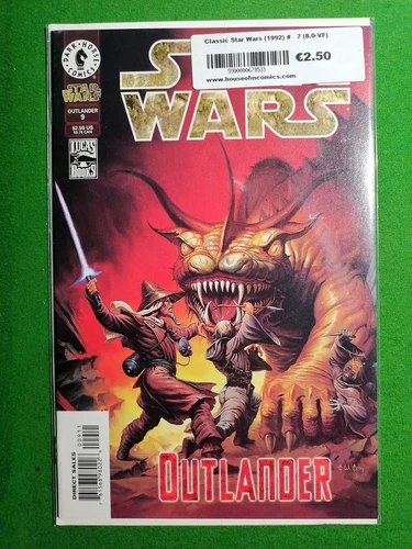 DARK HORSE Star Wars Republic #9 (Outlander #3) Single Issue Comic Book 1998