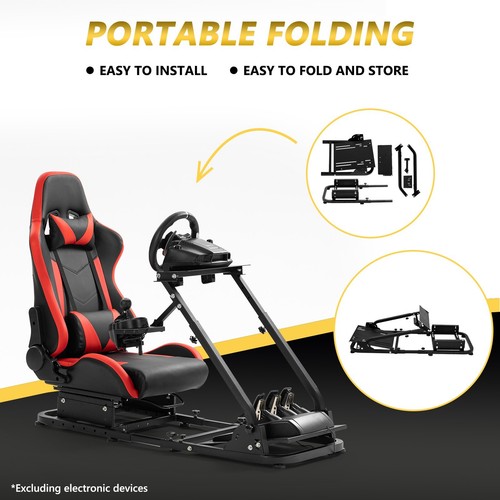 Marada Supporto Per Pozzetto Per Simulatore Di Corse Con Sedile Rosso Logitech - Bild 5 von 8