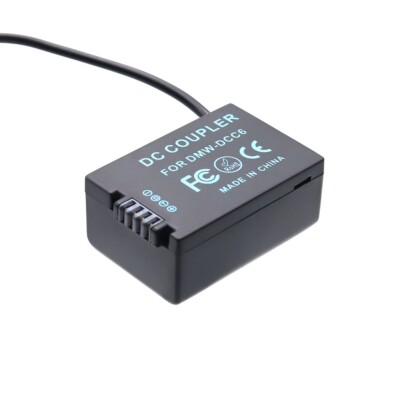 Gonine DMW-DCC8 AC Power Adapter Kit - Continuous Power For Panasonic Lumix Cameras (Dummy Battery)
