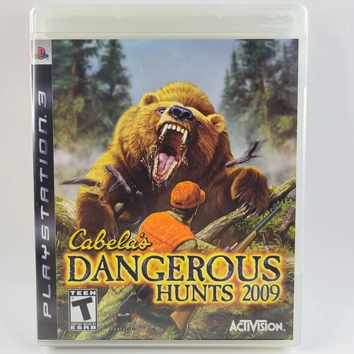 Cabela's Dangerous Hunts 2009 PS3 PlayStation 3 - Complete CIB