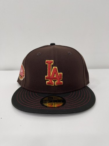 LA Los Angeles Dodgers New Era Mütze Club 50th Anniversary Patch Fitted Cap 7 1/2 - Bild 1 von 4