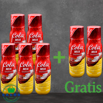Gut & Günstig Cola Mix 5x 500ml + 2 Fl. Gratis für bis zu 84 Liter Limo