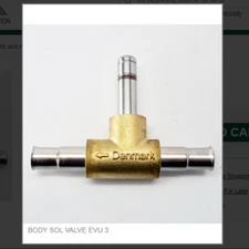 BODY SOL VALVE EVU 3 # 9151192-03