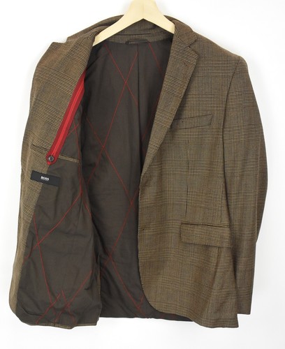 Hugo Boss Eagle-X Black Label Blazer Men Single Breasted (EU) 50 - Picture 4 of 10