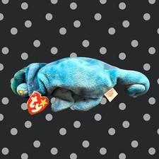 TY Beanie Baby  Rainbow  Chameleon Vintage Collectible Beanie Plush, with Tags