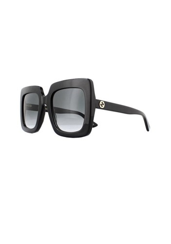 Gucci Sunglasses GG0328S 001 Black Grey Gradient