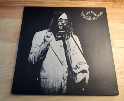 Neil Young - Tonight's the Night (1975) EX - Vinyl LP - Pressage France