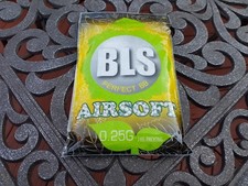 BLS Perfect Airsoft BBs .45g White (Ivory) - 6mm 1000 Count For Precision Shooting