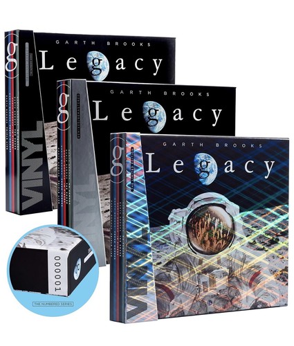 Garth Brooks The Legacy Collection- Vinyl. All 3 Sets. - 第 1/4 張圖片