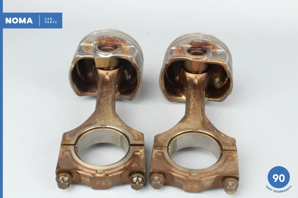 03-05 Juego de pistón y bielas del cigüeñal del motor BMW Z4 E85 3,0 L 1437210 OEM Foto 4 de 4