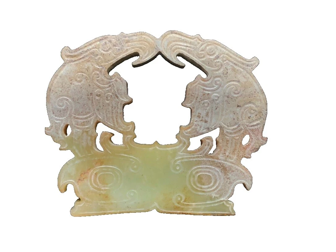 Blanco Antiguo original Amuletos antiguos de China