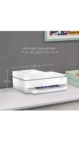 HP Envy Pro 6458 All-in-One Wireless Printer: Scanning Photo Copy - Picture 2 of 8