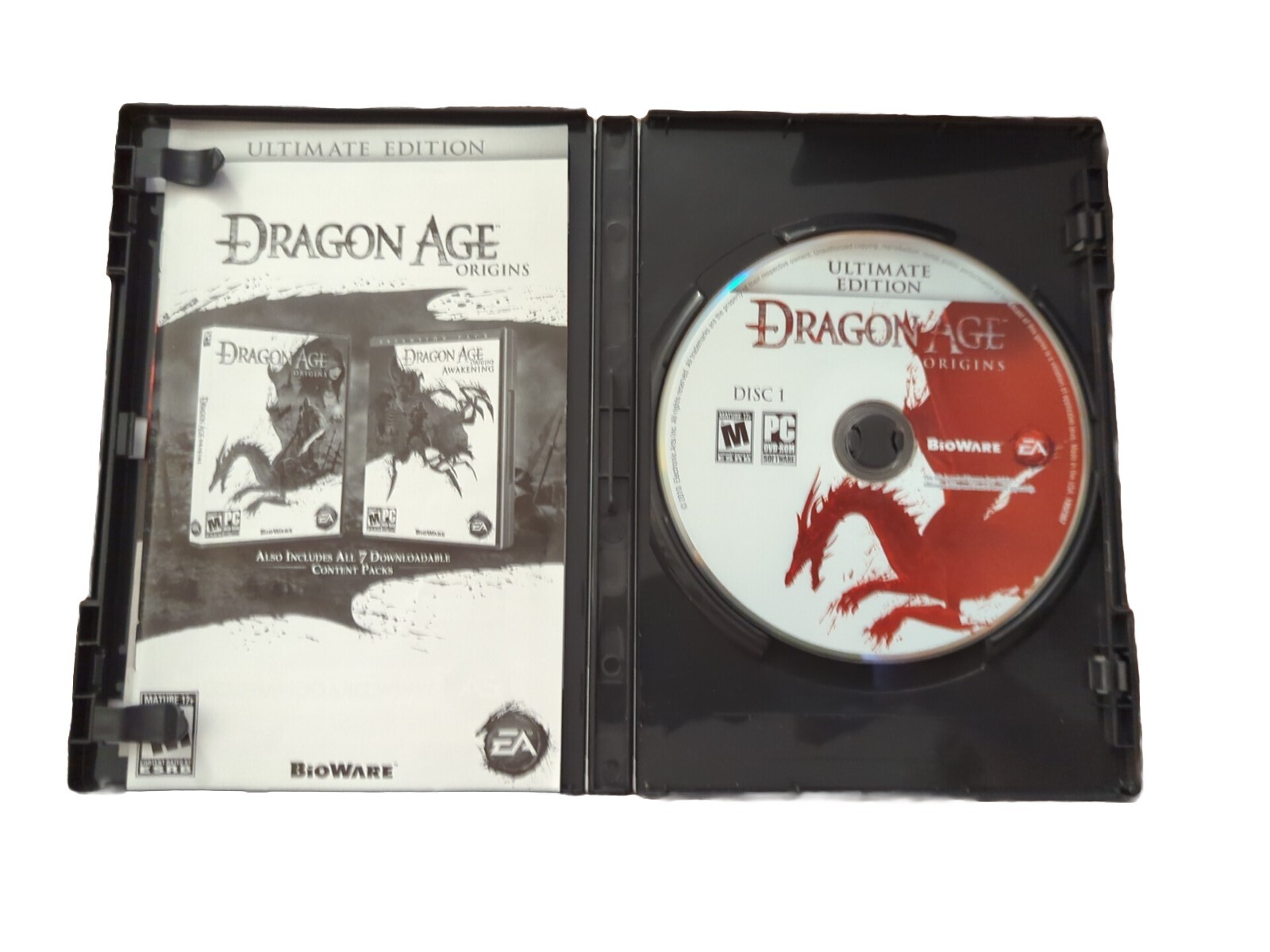 Dragon Age: Origins Awakening - PC Disk In Excellent Condition