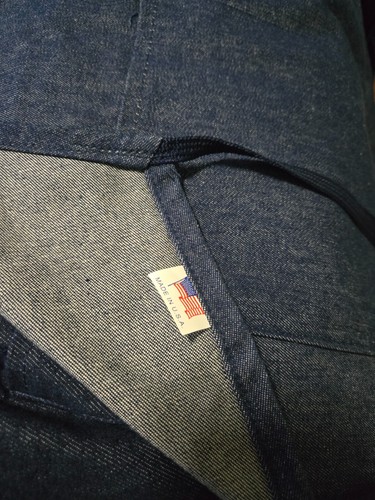 Denim Chef's Apron - Picture 4 of 4