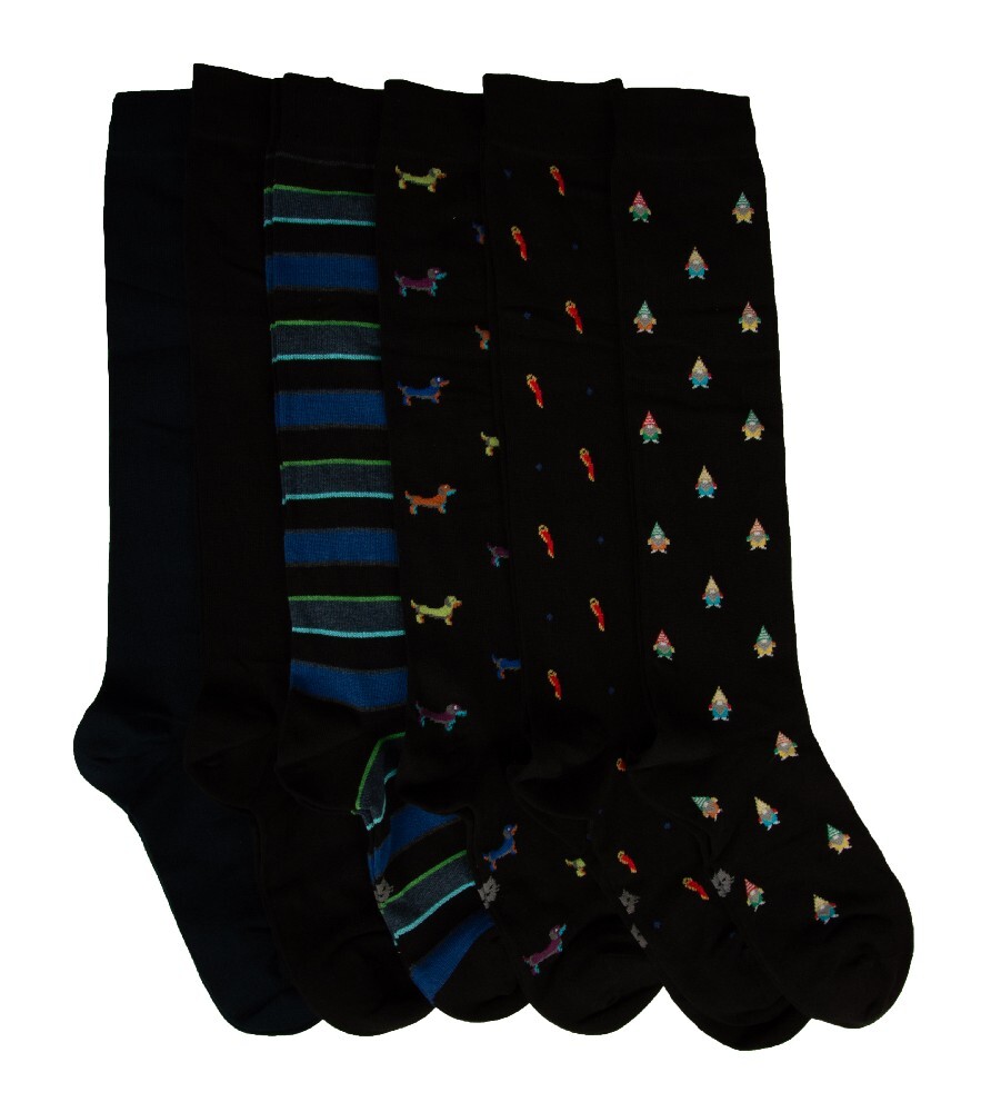 CIOCCA Herren Socken lang hoch 6er Pack warme Baumwollsocken mit sc 8590₽