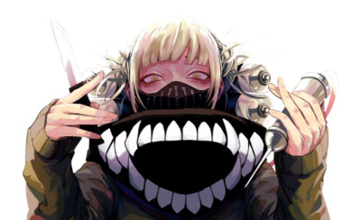 Toga My Hero Academia Weatherproof Anime Sticker 6'' Car Decal S1
