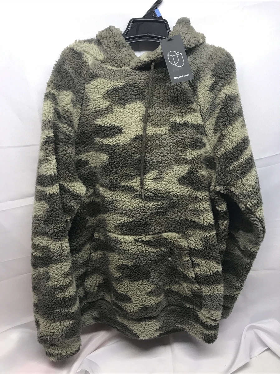 Sherpa pullover green sale