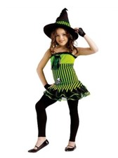 Fun World Girls Rockin Witch Costume  Hat