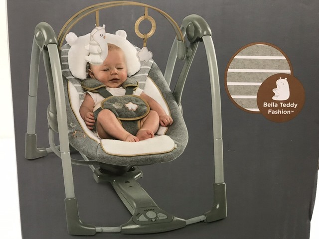 ingenuity swing bella teddy