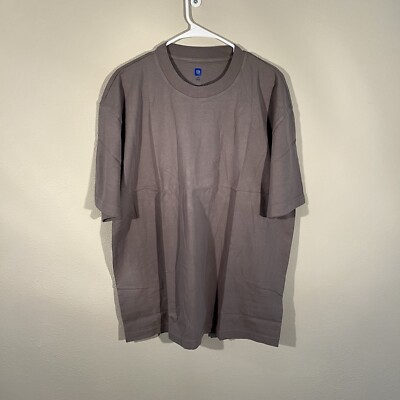 Yeezy GAP Light Gray T Shirt LARGE - Kanye West YZY Rare Clothes NEW TEE