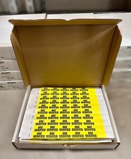 Tyvek Drinking Age Verified Yellow Event Wristbands 1000 Count
