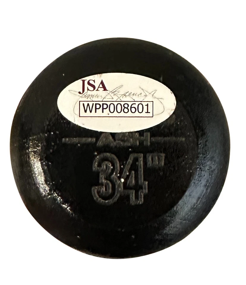 Mallex Smith autographed signed baseball bat Seattle Mariners JSA COA - Image 4 of 4