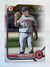 2022 Bowman Draft PARKER MESSICK 1st Bowman Card RC Cleveland GUARDIANS #BD-71