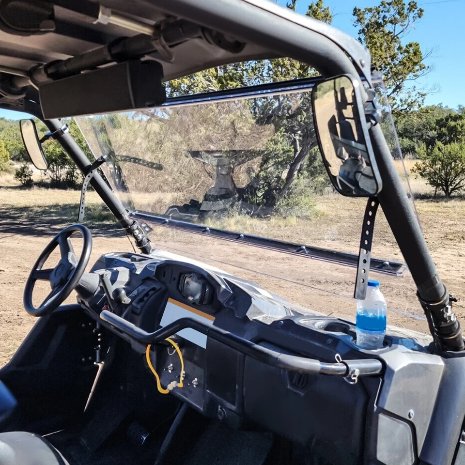 Parabrisas plegable para Yamaha Viking 700 2015-2022 Viking VI 2014-2021 Foto 2 de 4