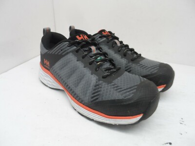 Helly Hansen Women's Aluminum Toe SP Athletic Safety Shoes Grey/Orange Size 7.5M
