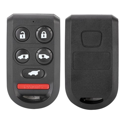 New Keychain Shell Case 5 + 1 Buttons Flip Car Remote Control Key Fob Shell Case