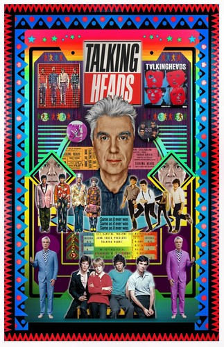 David Byrne Tribute Poster - 11x17" - Lebendige Farben!    - Bild 1 von 4