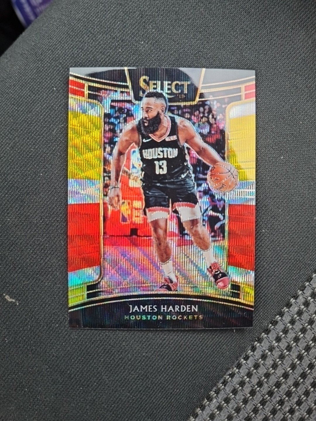 2018-19 Panini Select Concourse Tri-Color Prizm James Harden #51