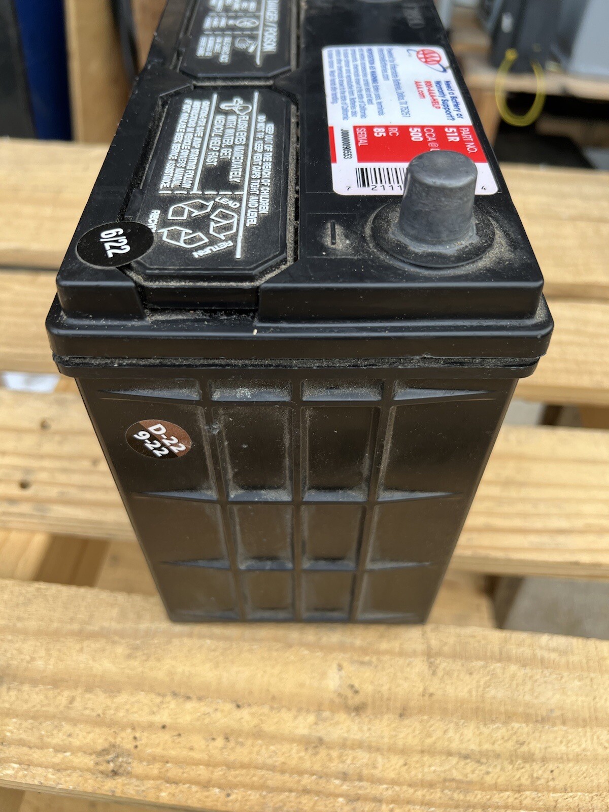 Good Used Car Battery AAA 51R 500 CCA 6/22 eBay