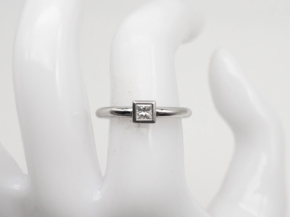 Tiffany Square Ring In Vintage Designer Fine Rings for sale | eBay