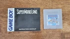 Super Mario Land (Gameboy, 1989) w/ Manual - Authentic Tested