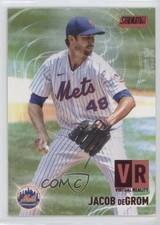 2021 Topps Stadium Club Virtual Reality Red Jacob deGrom #VR-18 04yc