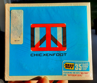 Chickenfoot III / Joe Satriani, Michael Anthony, Sammy (2011, Deluxe CD+DVD) NEW