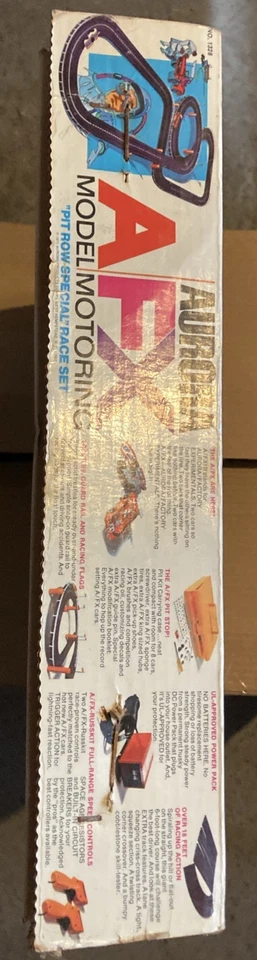 Vintage 1971 Aurora AFX Model Motoring Track ~ Partial, Untested, Extras, No Car - Image 2 of 4