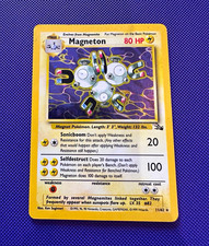 Wizards of the Coast Pokémon TCG Fossil Magneton 11/62 Holo Rare Unlimited 1999