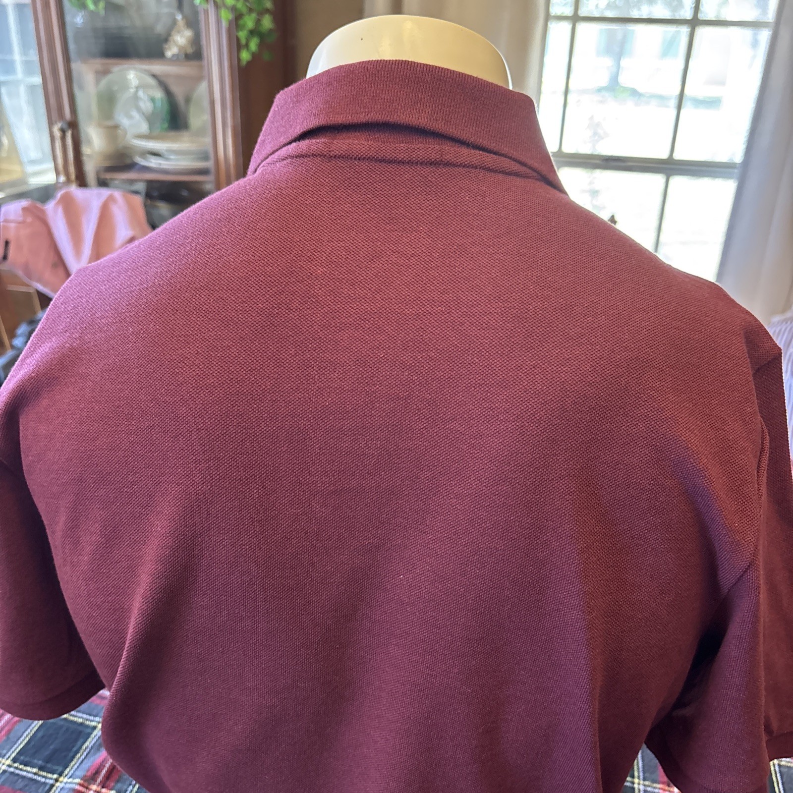 NWT Polo Ralph Lauren Short Sleeve Dark Red Heather Golf Shirt Men's Size S thumbnail 20