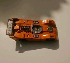 Vintage TOOTSIE TOY Can-AM Race Car Orange Made In The USA