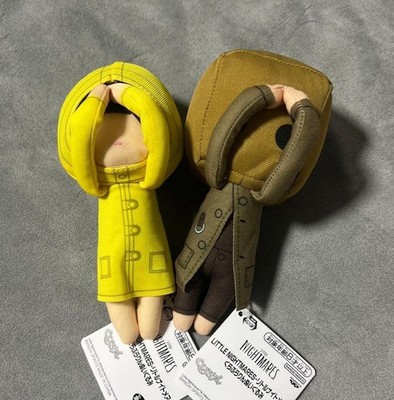 Little Nightmares Plush Toy Doll Six Mono Set of 2 Bandai 14cm Japan 2025