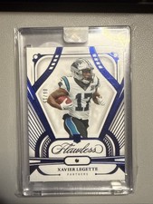 2024 Panini Flawless - Rookies Xavier Legette #110 Sapphire /15 (RC)